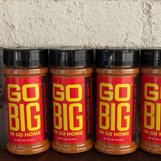 Case of Go Big or Go Home Southern Hot Seasonings - 12 bottles